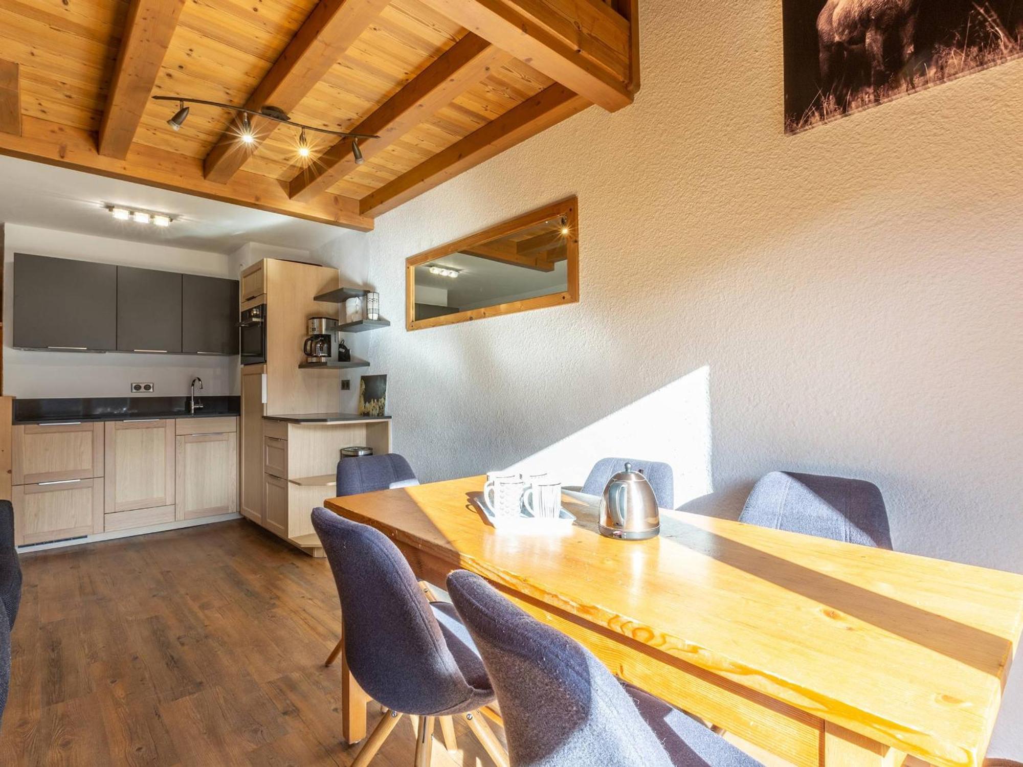 Charmant Duplex 8 Pers. Skis Aux Pieds A Meribel Mottaret, Balcon, Cuisine Equipee, Animaux Admis - Fr-1-355-141 Apartment Exterior photo