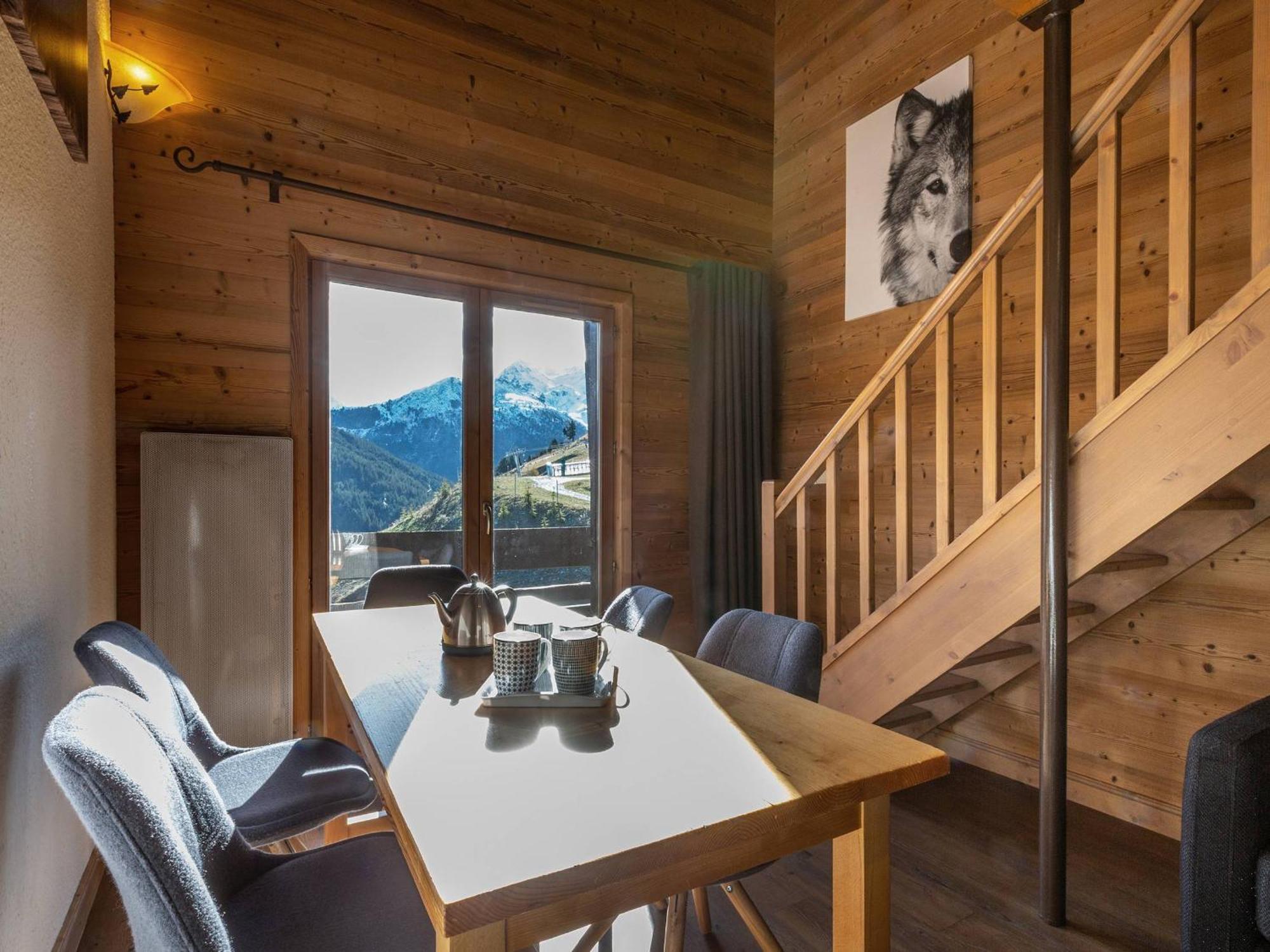 Charmant Duplex 8 Pers. Skis Aux Pieds A Meribel Mottaret, Balcon, Cuisine Equipee, Animaux Admis - Fr-1-355-141 Apartment Exterior photo